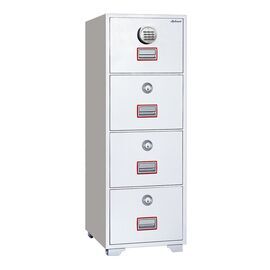Diplomat DFC4000EK3, DFC - вариант: 4 ящика, DFC - исполнение: Стандартный, DFC - запирание: 1 эл.+ 3 кл. замка, DFC - оборудование: Под А4, фото 